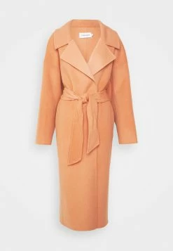 Calvin Klein Double Faced Oversized Wrap Coat - Mantel - Pale Terracotta -ONLY shop 338fa054cbba48b2af112dbe0377a876