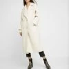 Yasmargit Long Coat - Mantel - White Swan