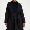 Lined Coat - Trenchcoat - Dark Navy -ONLY shop 3427e78e88754e10a603d41f07c6ef70