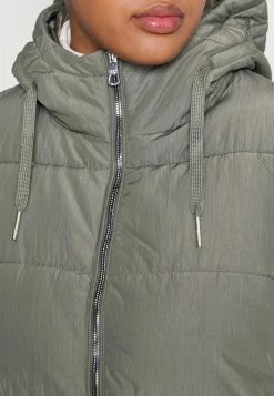 ONLY CARMAKOMA Cardolly Long Puffer Coat Cc Otw - Winterjas - Grape Leaf -ONLY shop 353222a1ed9d484795d96ae96a37ac16