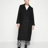 Vero Moda Vmvenetavega Long Wool Coat - Mantel - Black/Solid -ONLY shop 35788492221a41db9f0dcfa19bbfb3df