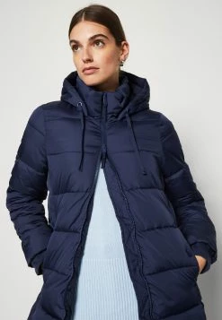 GAP Long Puffer Coat - Winterjas - Navy -ONLY shop 3785293197be4a0591ecb3deb774bd38