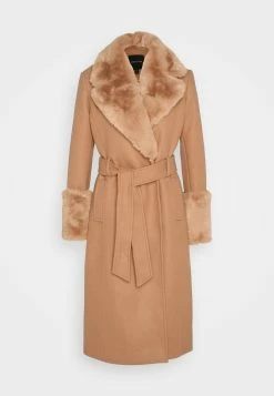 Forever New Jordie Cuff Coat - Mantel - Camel -ONLY shop 3a8761765c6c4bf88b2a9f424a74ff69