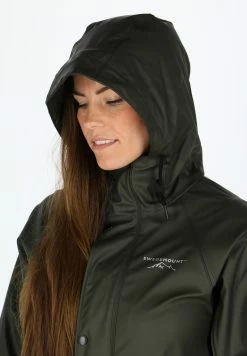 Väderöarna Long Coat - Parka - Olive Black -ONLY shop 3ad0c2130eda4636b1048b06f9caee16