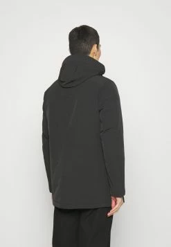 Blauer Long Jacket Coat Detachable Hoodie - Gewatteerde Jas - Black -ONLY shop 3d9b900a979f4f39b29627ebb98f63c0