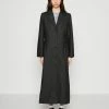 WEEKDAY Cassis Coat - Trenchcoat - Black