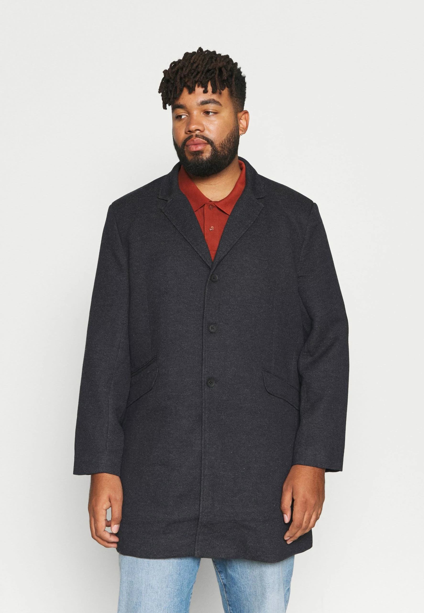 Only & Sons Onsjulian King Coat- Halflange Jas - Melange 3 Only & Sons Onsjulian King Coat- Halflange Jas - Melange