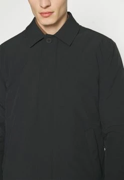 Les Deux Malcolm Padded Coat - Halflange Jas - Black -ONLY shop 3fbb1215811a474ba07edad7cf386cd3