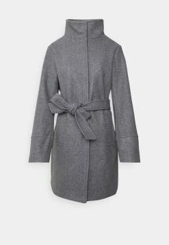 B.young Bycilia Coat - Mantel - Mid Grey Melange -ONLY shop 40ee0df4945244cbbbf7cc631f5a7071