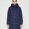 GAP Long Puffer Coat - Winterjas - Navy -ONLY shop 4122986f1a6d4c7b9f82214b7e2687a0