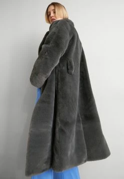 Belted Coat - Winterjas - Dark Grey