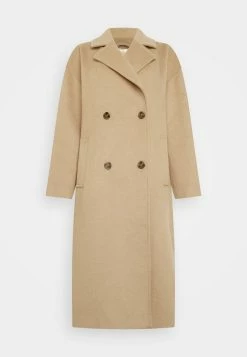 COLOURFUL REBEL Koko Fringe Coat - Mantel - Camel -ONLY shop 420d42527a8d4ed1a4de6be0fbfff791