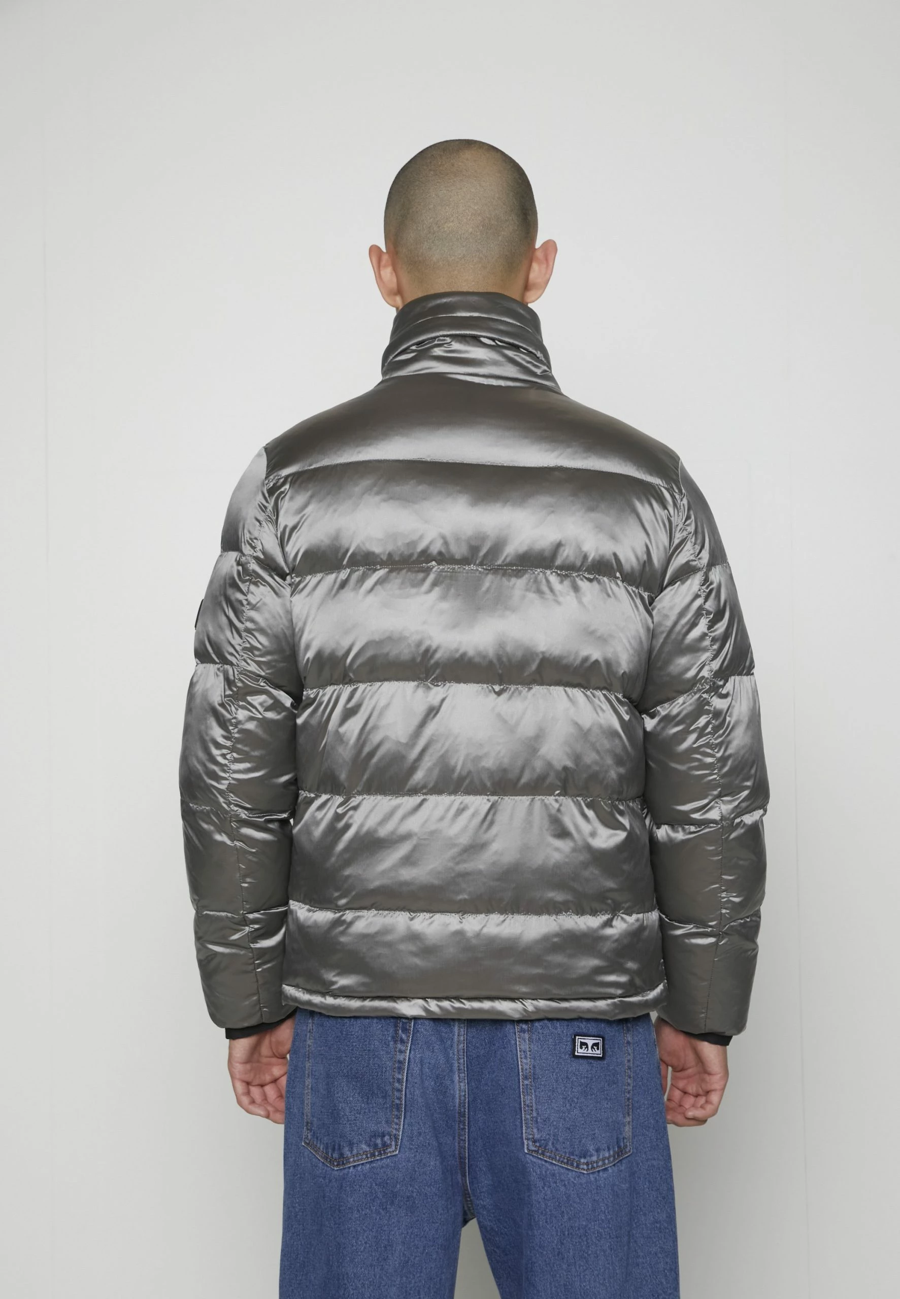 Antony Morato Coat Regular Fit In Shining With Eco Sorona Aura - Winterjas - Grey 6 Antony Morato Coat Regular Fit In Shining With Eco Sorona Aura - Winterjas - Grey - Afbeelding 4