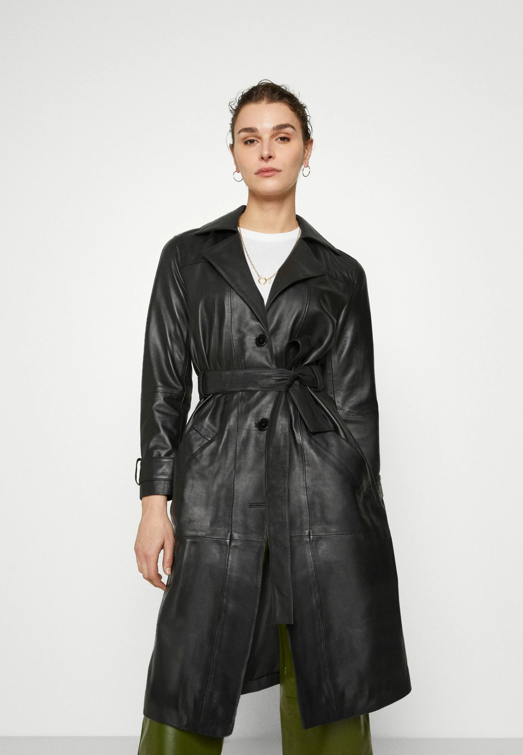 Terra Coat - Trenchcoat - Black 3 Terra Coat - Trenchcoat - Black