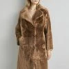 Rue Reversalble Coat - Mantel - Honey Silky -ONLY shop 4472f45251b74459bb425bd11c417d3b