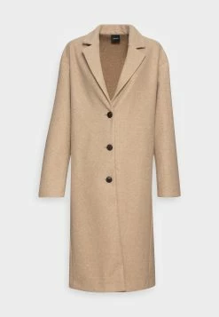 Vero Moda Tall Vmfortunelyon Long Coat - Mantel - Tigers Eye/Melange