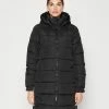 GAP Long Puffer Coat - Winterjas - True Black -ONLY shop 45464227874d4aa98a121237e8b980d0