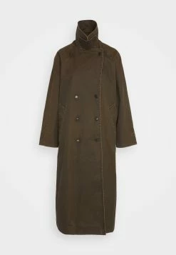 WEEKDAY Ezra Coat - Trenchcoat - Brown -ONLY shop 47d5163efe9e46e992fcedcc4f86d8cf