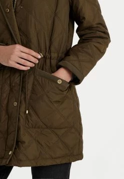 Insulated Coat - Halflange Jas - Botanic Green -ONLY shop 47f62c83da0049cd9fd55e3436b31e3f