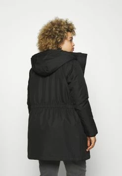 ONLY CARMAKOMA Carirena Coat - Winterjas - Black -ONLY shop 482373b9ce50487d8c96013ab4f7553a