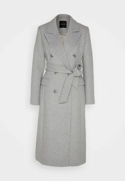 Forever New Petra Collar Wrap Coat - Mantel - Grey Marle -ONLY shop 4892cc8afde84690b241b3e66a43c563