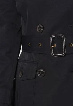 Trnch Lined Coat - Trenchcoat - Navy -ONLY shop 48b2e1857d634f59885e4ad63774dbfd