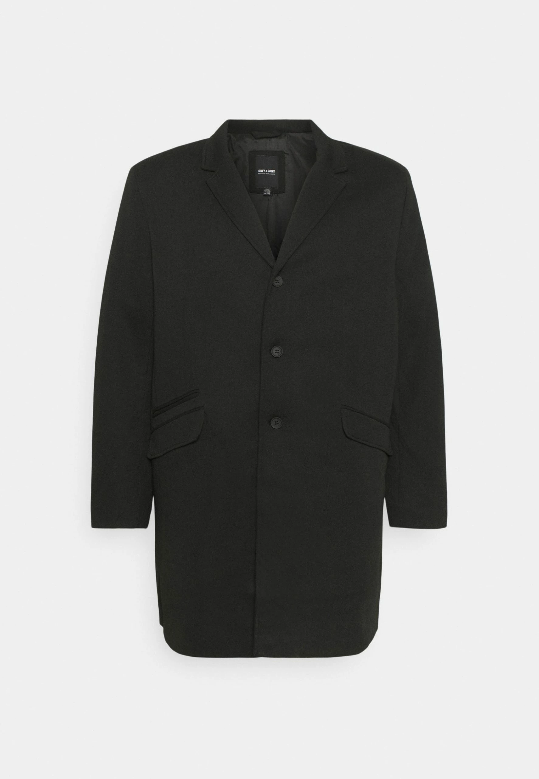 Only & Sons Onsjulian King Coat- Halflange Jas - Black 7 Only & Sons Onsjulian King Coat- Halflange Jas - Black - Afbeelding 5