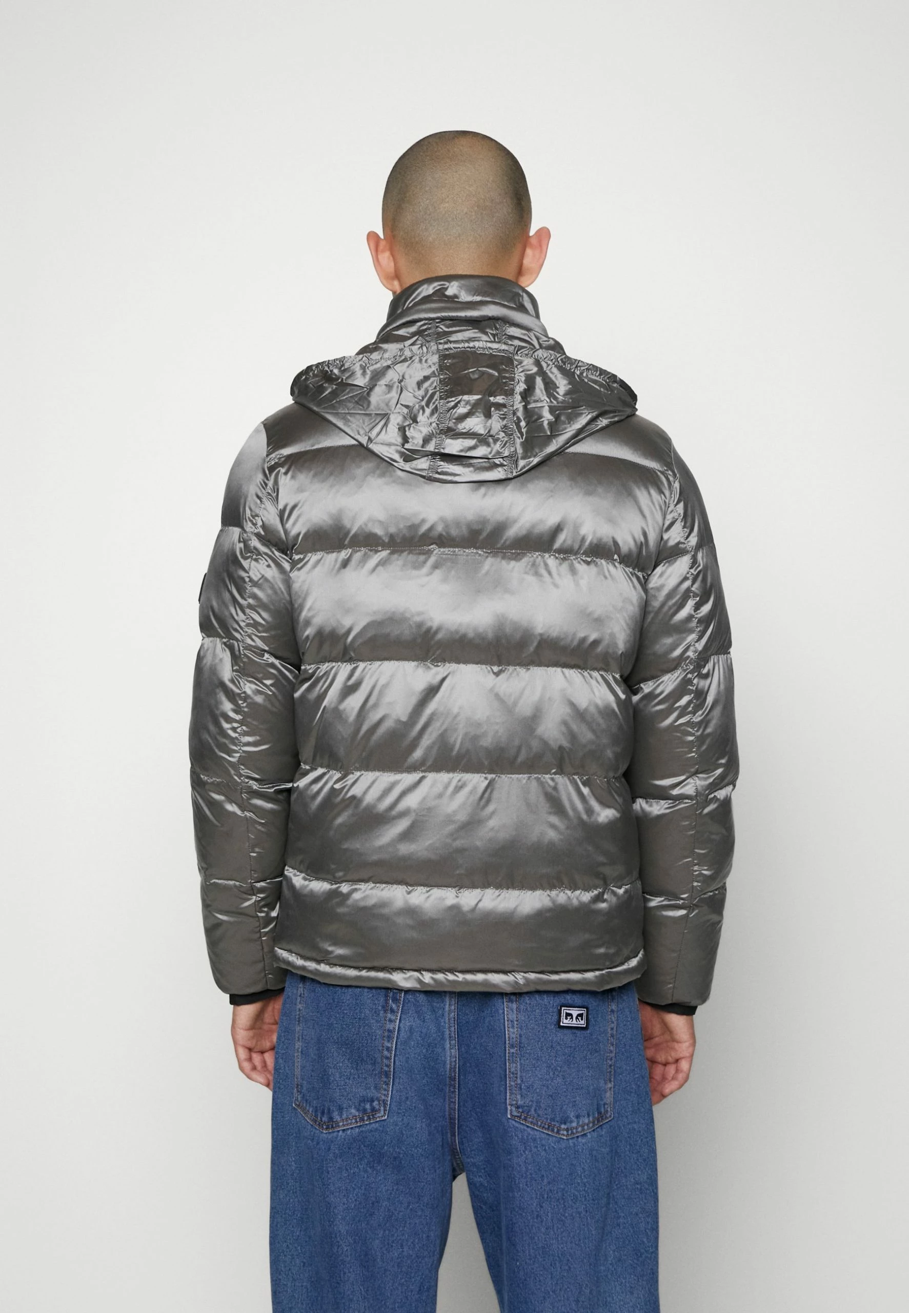 Antony Morato Coat Regular Fit In Shining With Eco Sorona Aura - Winterjas - Grey 7 Antony Morato Coat Regular Fit In Shining With Eco Sorona Aura - Winterjas - Grey - Afbeelding 5