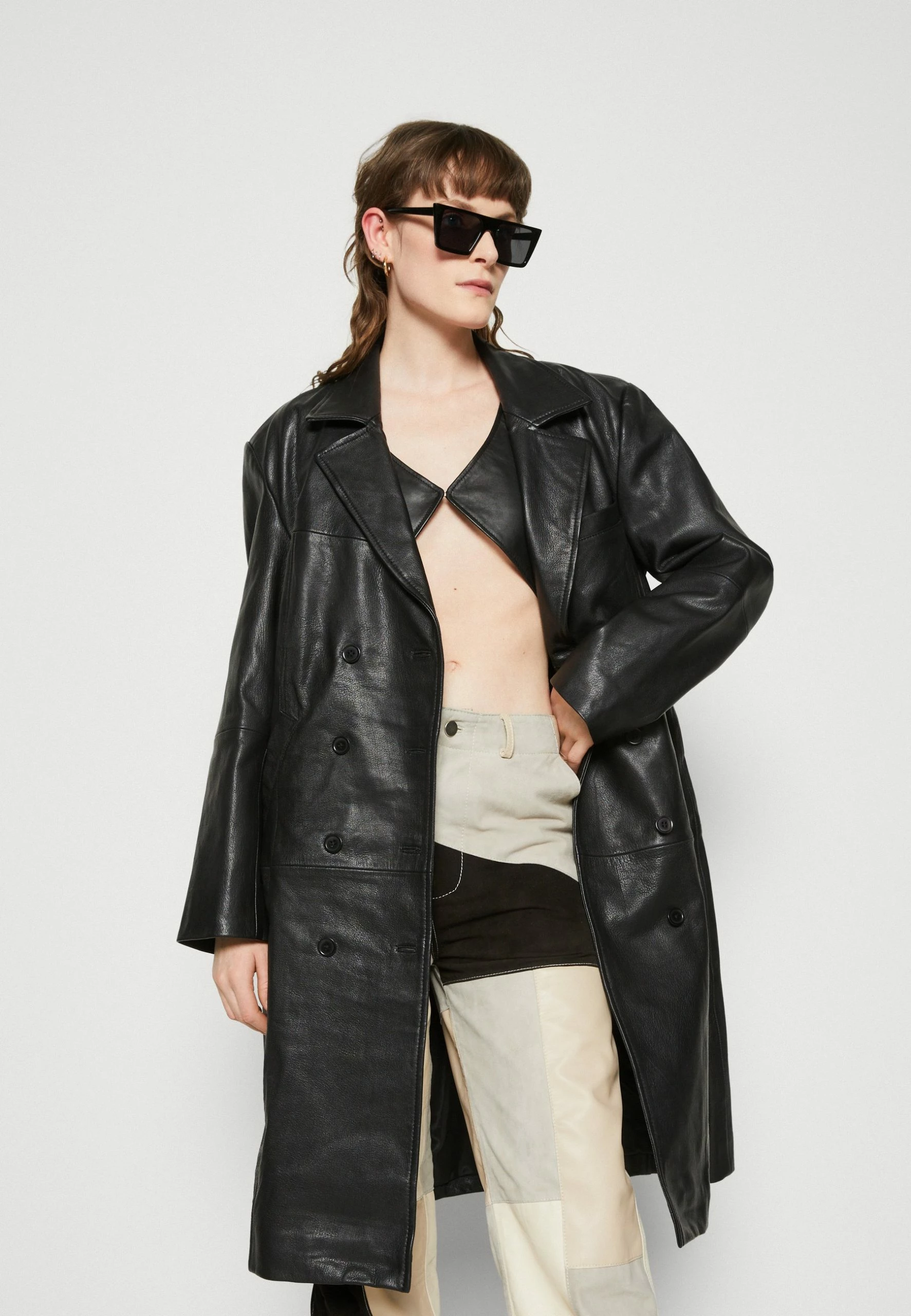 Barbara Coat - Mantel - Black 6 Barbara Coat - Mantel - Black - Afbeelding 4