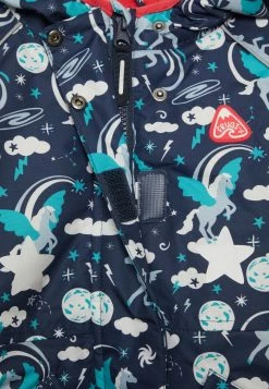 Frugi Explorer Waterproof Coat - Winterjas - Pegasus Twilight -ONLY shop 4c85da6a6a284f72814bd149c24a54b3