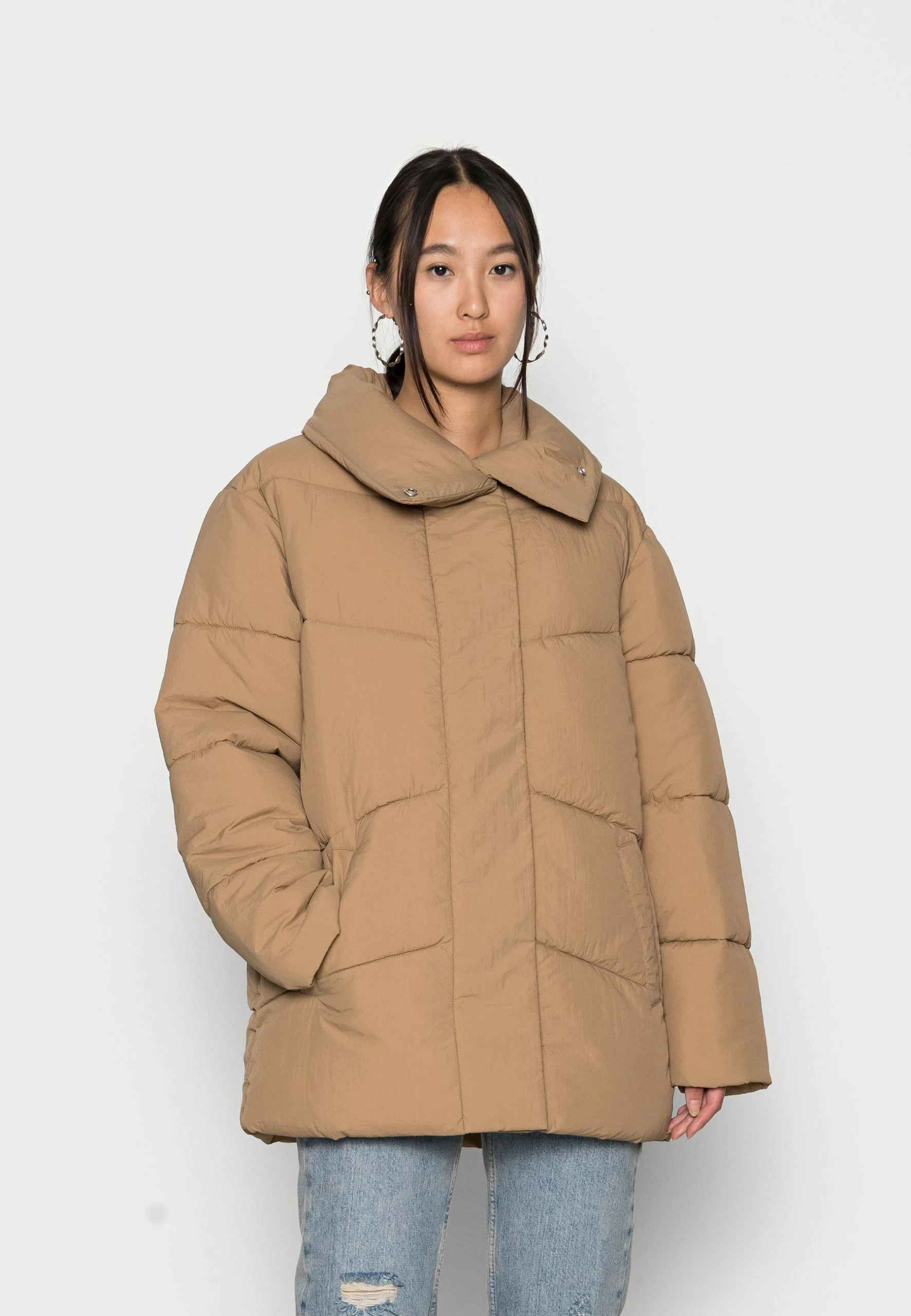 Vila Vilouisa Short Padded Coat - Winterjas - Tigers Eye 3 Vila Vilouisa Short Padded Coat - Winterjas - Tigers Eye