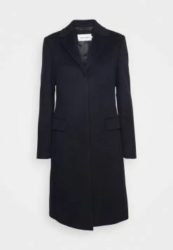 Calvin Klein Essential Coat - Mantel - Black -ONLY shop 4e67b089800b426a9859823c8d79f5b7