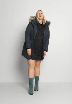 ONLY CARMAKOMA Carirena Coat - Winterjas - India Ink -ONLY shop 50e2bf6674b046078071b158d6aea840