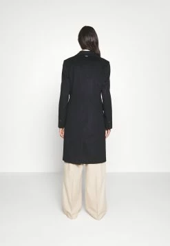 Calvin Klein Essential Coat - Mantel - Black -ONLY shop 50ebeb9d785241a0a9ed29041f571d6f