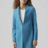Vero Moda Vmdafnemie Coat - Halflange Jas - Caneel Bay/Melange