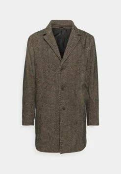 Solid Sdtave Herringbone Coat 21105919 - Mantel - Black -ONLY shop 5333564233cf41ba8a800cbb5e3bbd6d