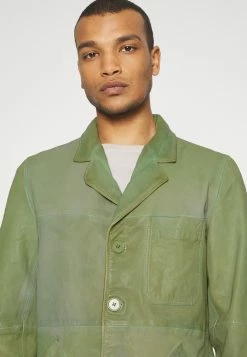 Painter Coat - Halflange Jas - Army Overdye -ONLY shop 55d496e811984fd586bb24d889efcec5