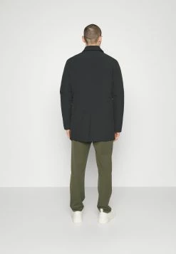 Les Deux Malcolm Padded Coat - Halflange Jas - Black -ONLY shop 57eaad9bf3fc43c0932c29951be89c86