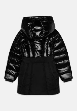 Calvin Klein Jeans Long Belted Puffer Coat - Winterjas - Black -ONLY shop 5a91e1af740b43019a6dcf21b723b81b