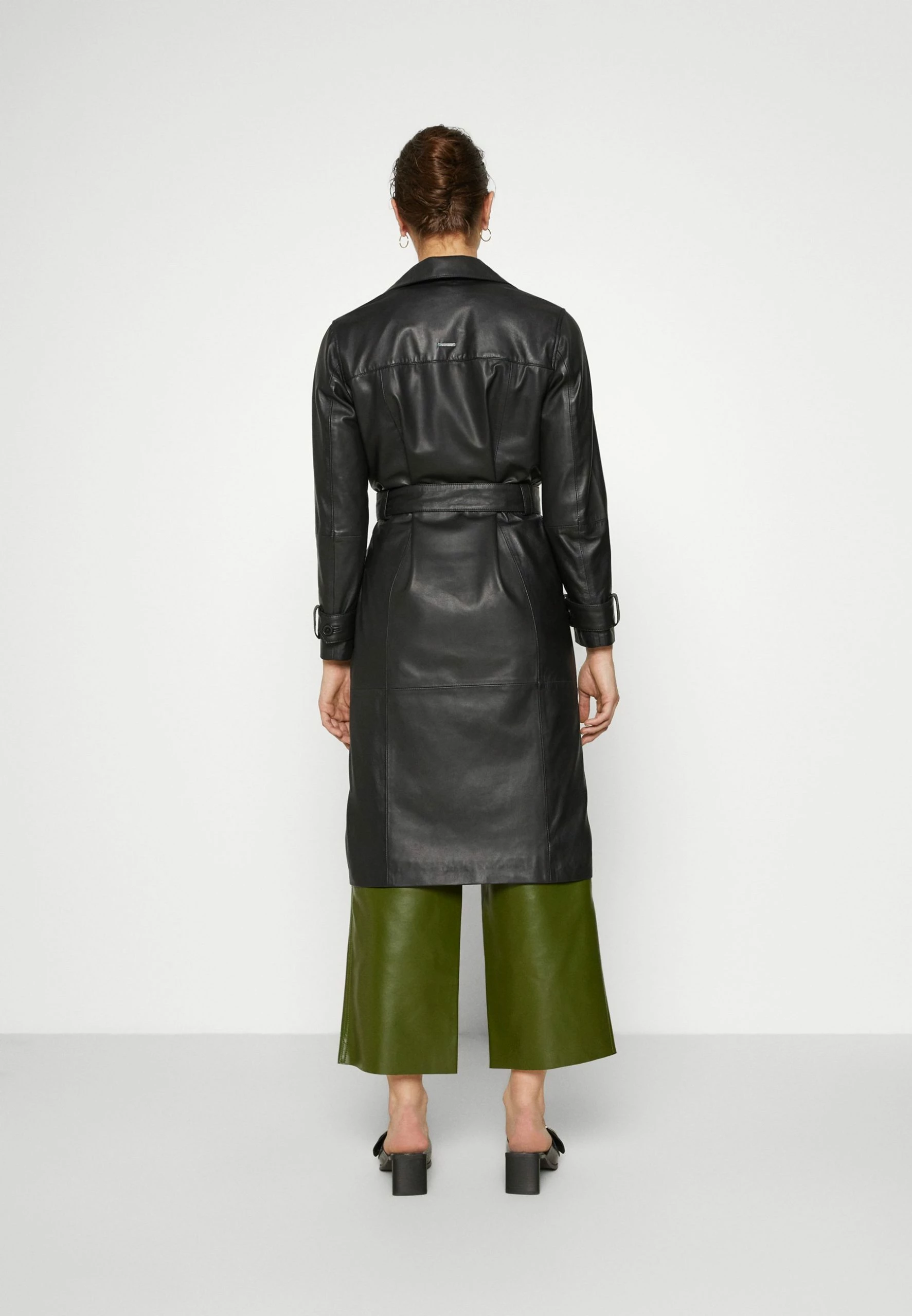 Terra Coat - Trenchcoat - Black 5 Terra Coat - Trenchcoat - Black - Afbeelding 3