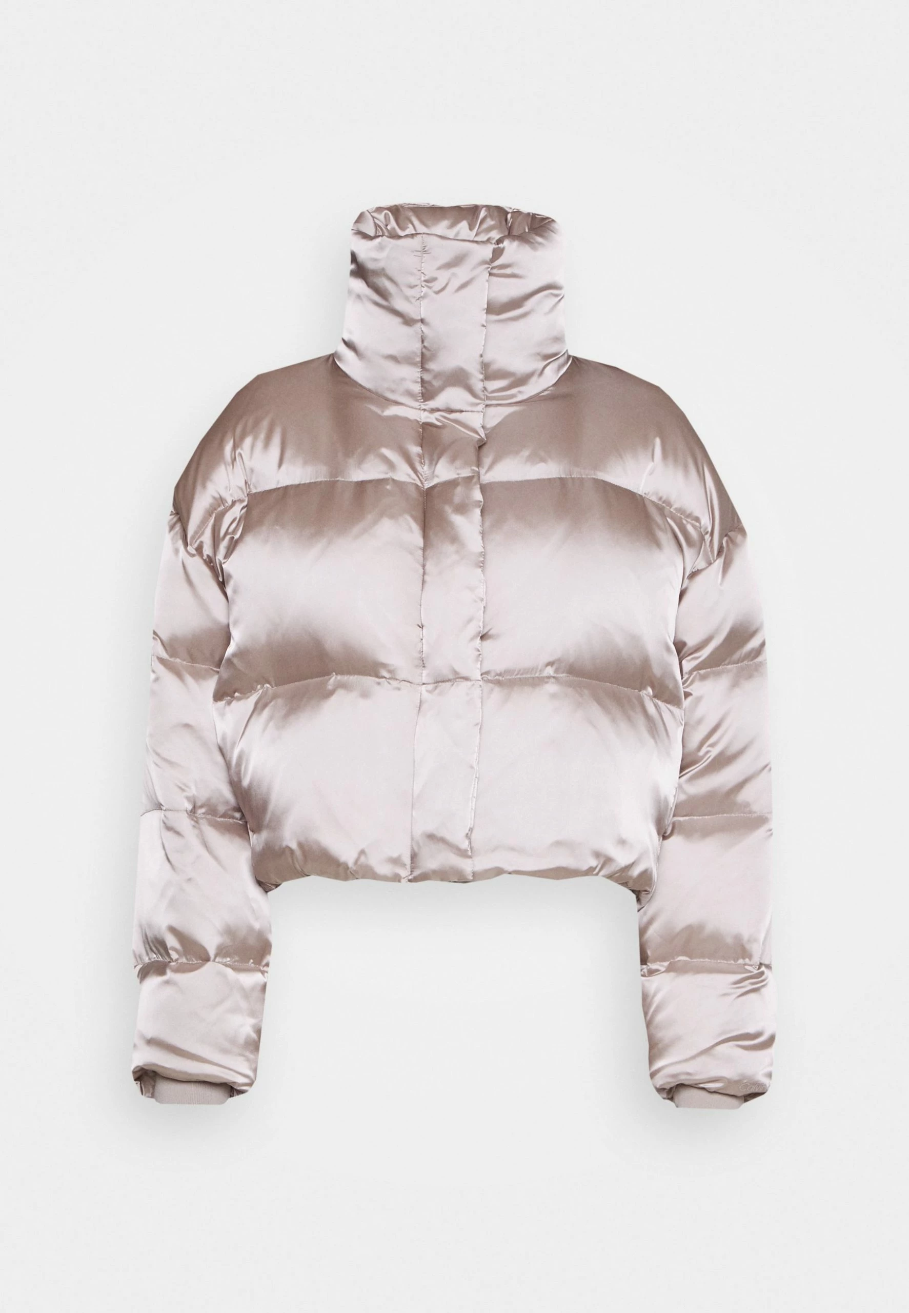 Calvin Klein Shine Puffer Down Coat - Gewatteerde Jas - City Taupe 7 Calvin Klein Shine Puffer Down Coat - Gewatteerde Jas - City Taupe - Afbeelding 5