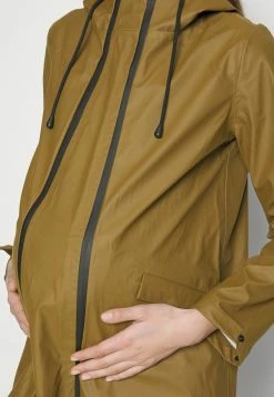 Mamalicious Mldrops Tikka Rain Coat - Parka - Dark Olive -ONLY shop 5bdfaf16df644de883168d0762c73d85