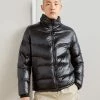 Antony Morato Coat Regular Fit In Shining With Eco Sorona Aura - Winterjas - Black