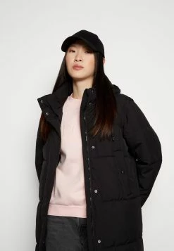 Vero Moda Vmmargaret Long Coat - Winterjas - Black -ONLY shop 5e68c255f17d415ab8e6838fcac6db7a