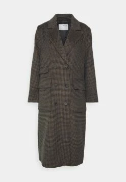 Selected Femme Slfkatrine Check Coat - Mantel - Toasted Coconut -ONLY shop 6134169c7c2d4a69a1ec4e5a86148c5c