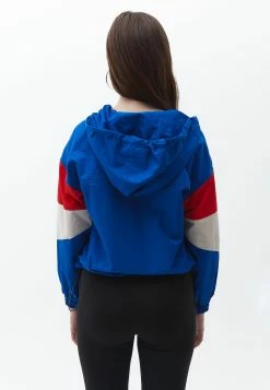 Rain Coat With Cangaroo Pocket - Lichte Jas - Mix Comb -ONLY shop 61b0443958314da8b610518239930a41