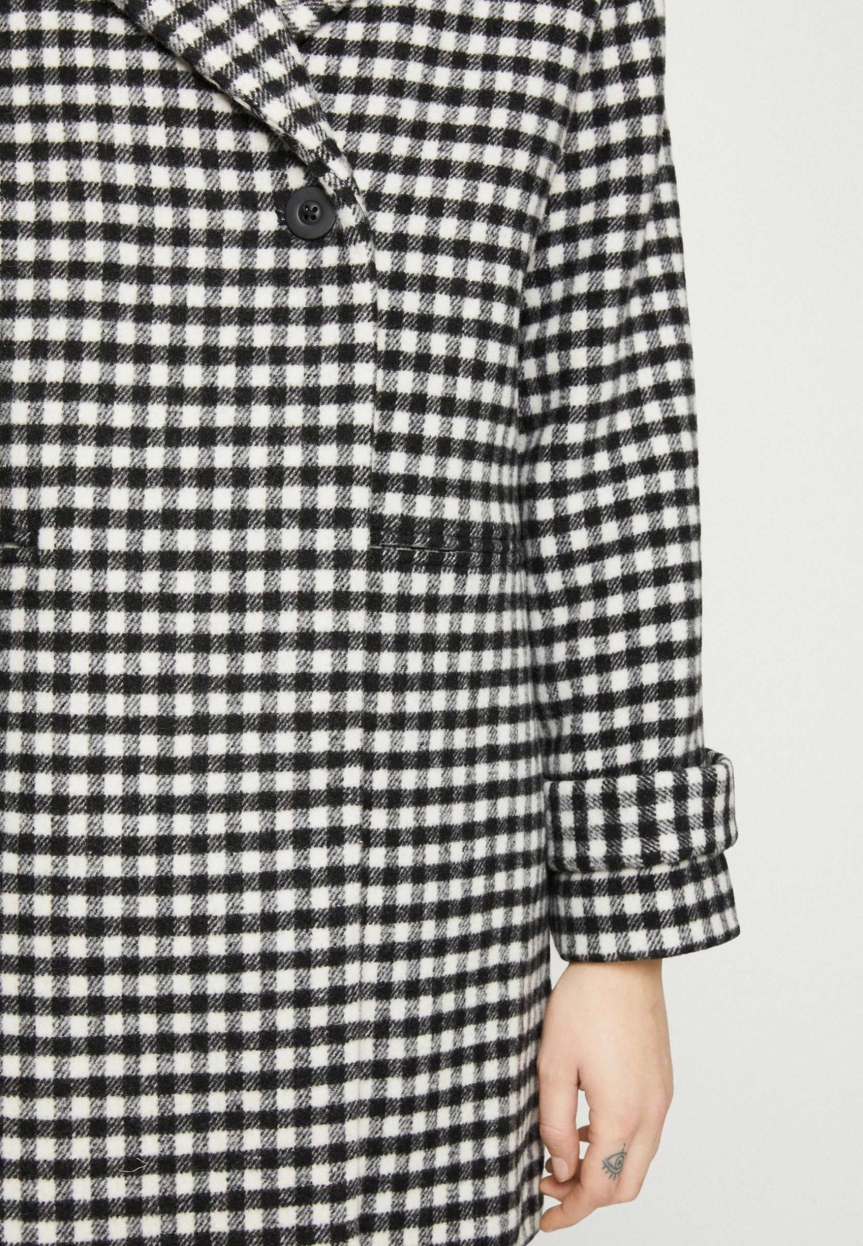 Henry Short Oversized Coat - Halflange Jas - Black 8 Henry Short Oversized Coat - Halflange Jas - Black - Afbeelding 6