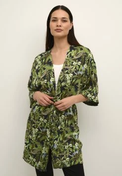 Culture Short Coat Kimono - Halflange Jas - Black