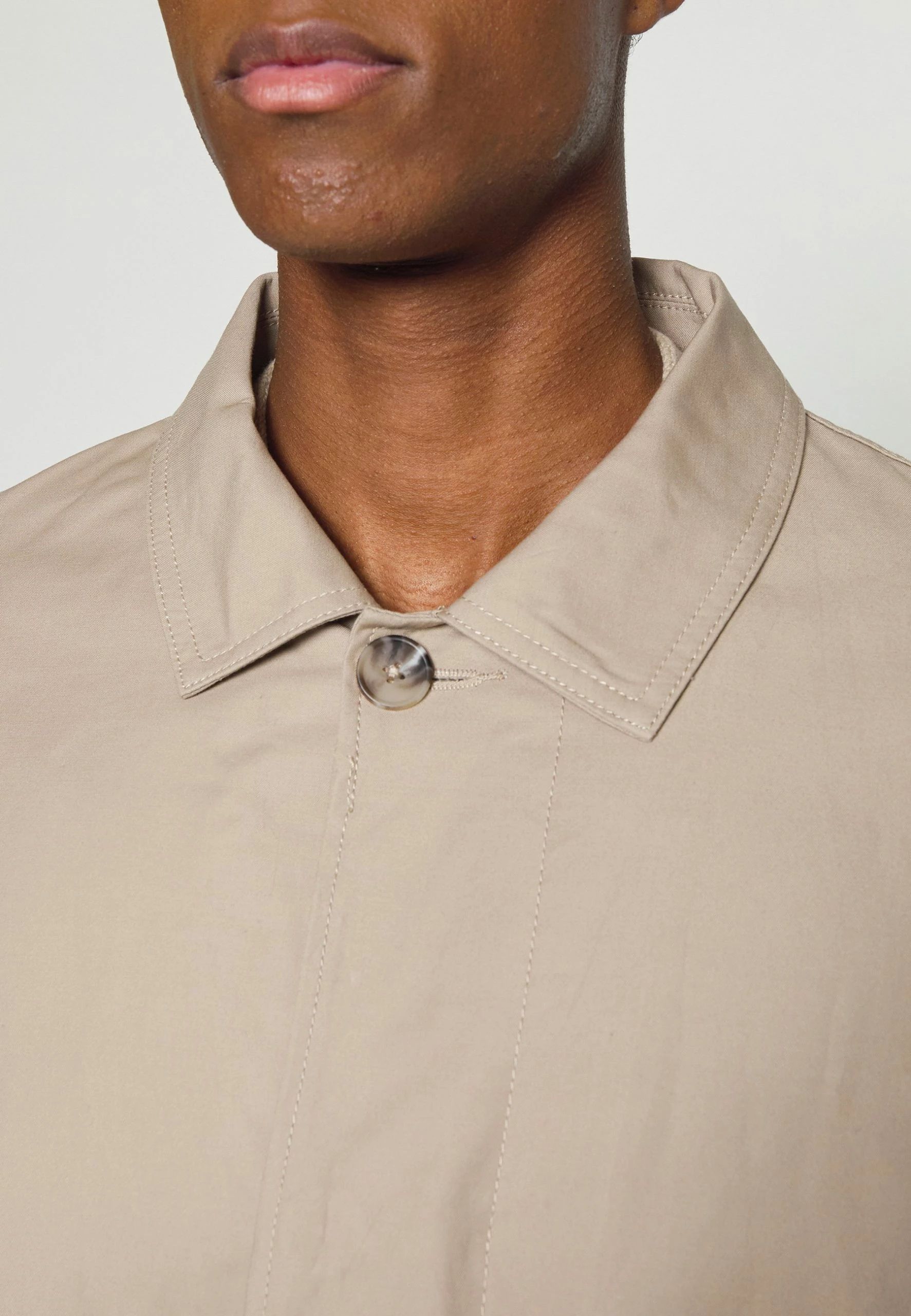 Pier One Commuter Coat- Halflange Jas - Tan 8 Pier One Commuter Coat- Halflange Jas - Tan - Afbeelding 6