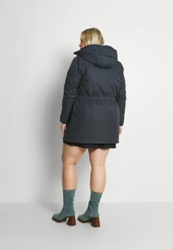 ONLY CARMAKOMA Carirena Coat - Winterjas - India Ink -ONLY shop 662e036ce78a4597999cbcbdede3a9bb